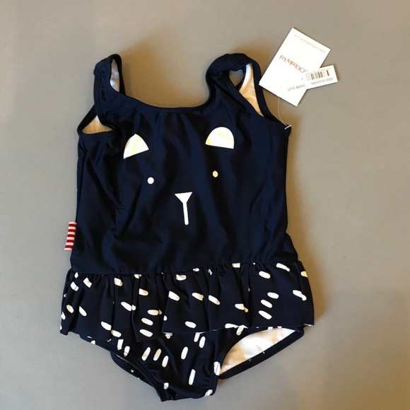 SOOKIBABY KID Other - SOOKIBABY Navy Blue Skirted Swimsuit 24 months NWT